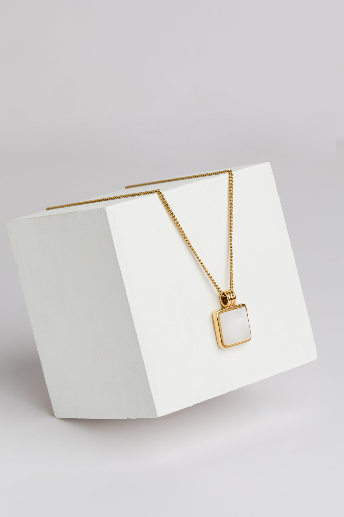 BLANK PAGE NECKLACE