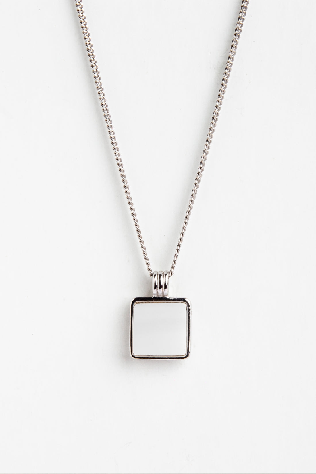 BLANK PAGE NECKLACE
