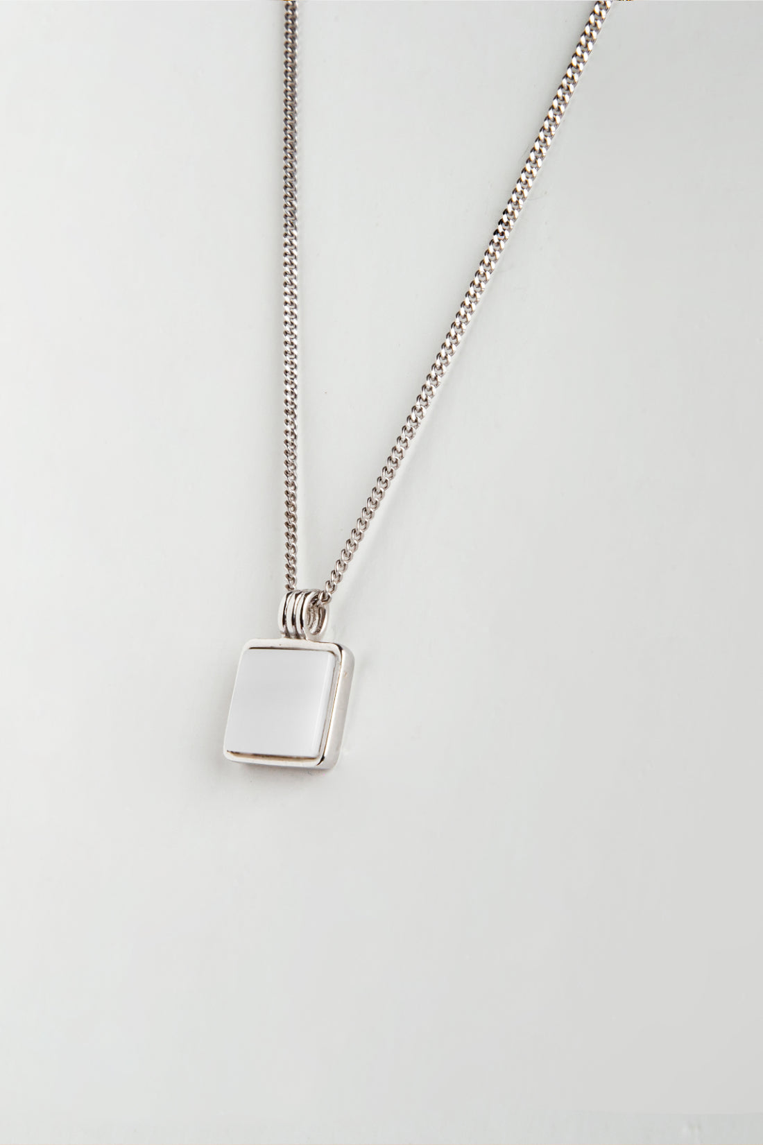 BLANK PAGE NECKLACE