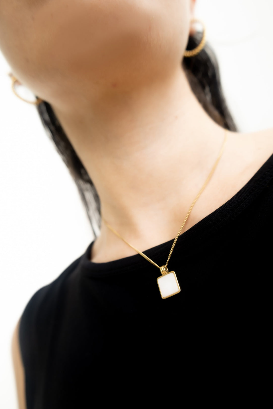 BLANK PAGE NECKLACE