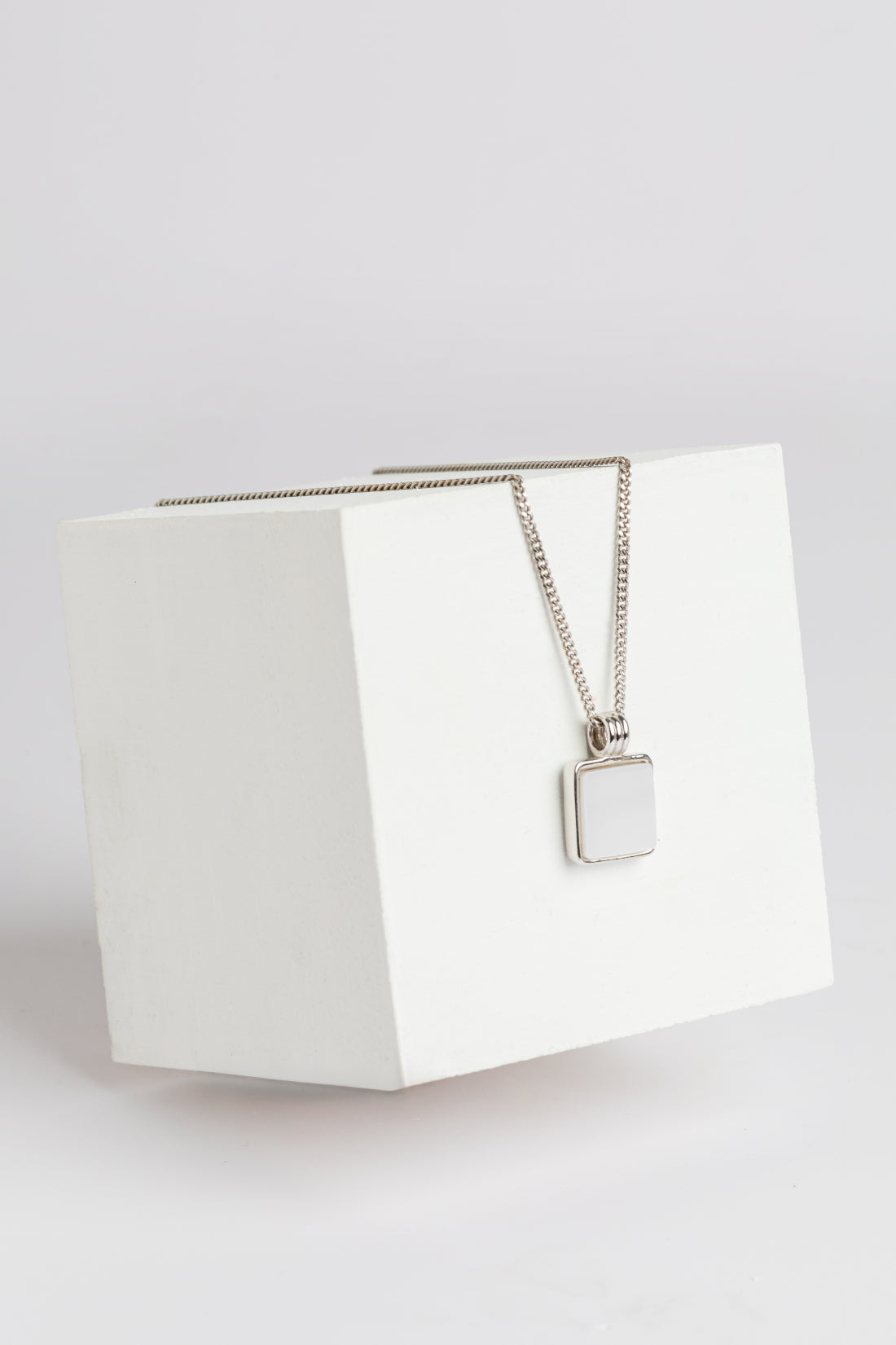 BLANK PAGE NECKLACE