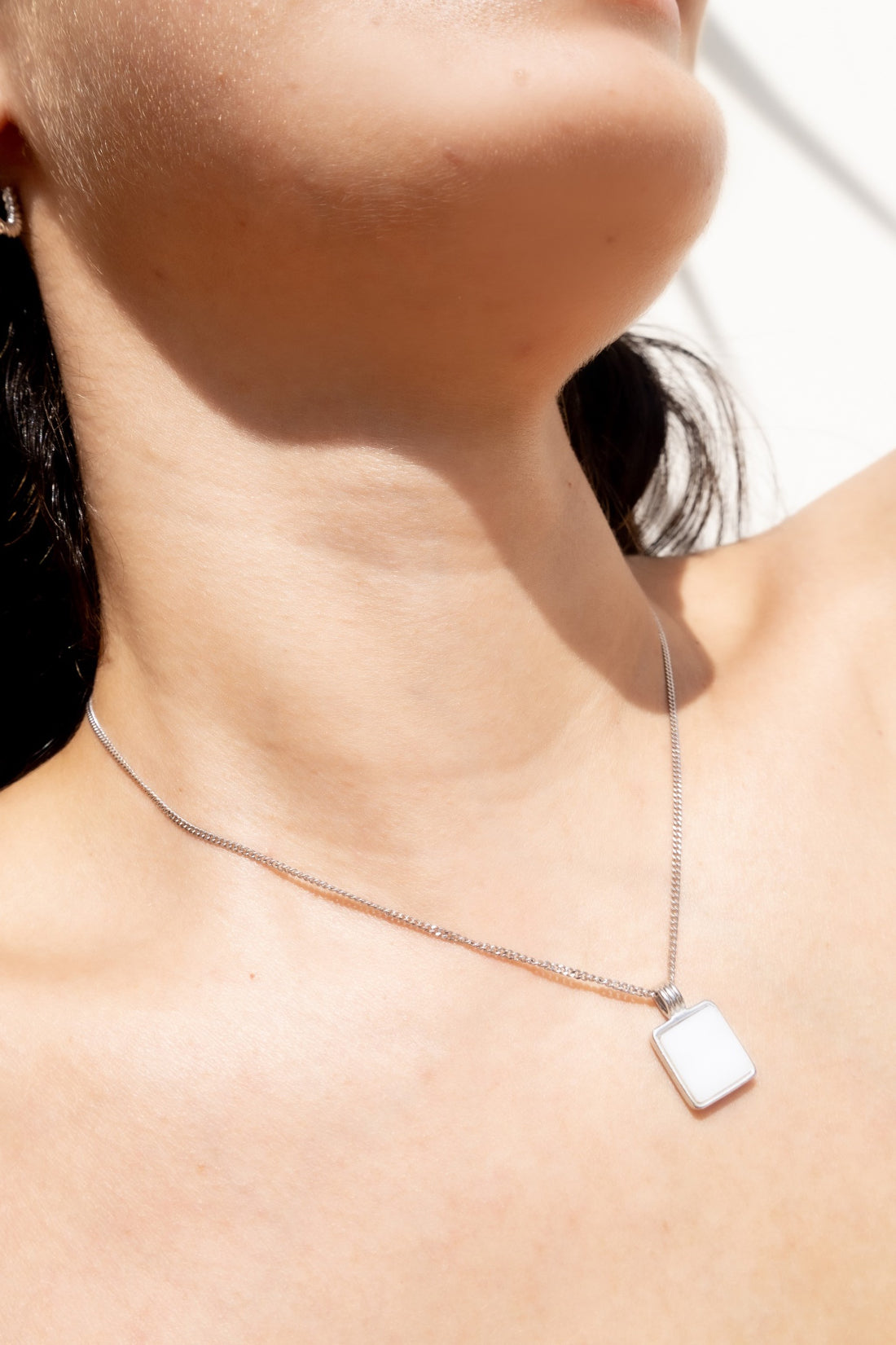 BLANK PAGE NECKLACE